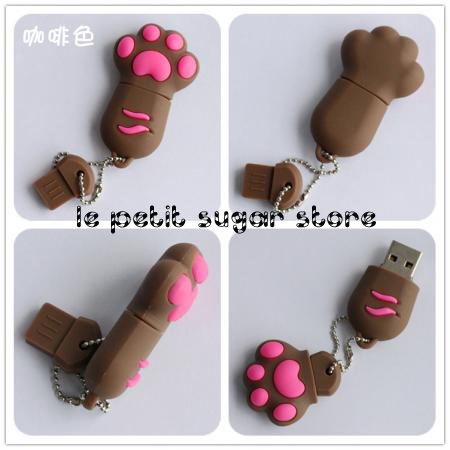 Pen Drive Patinha Marrom 8gb